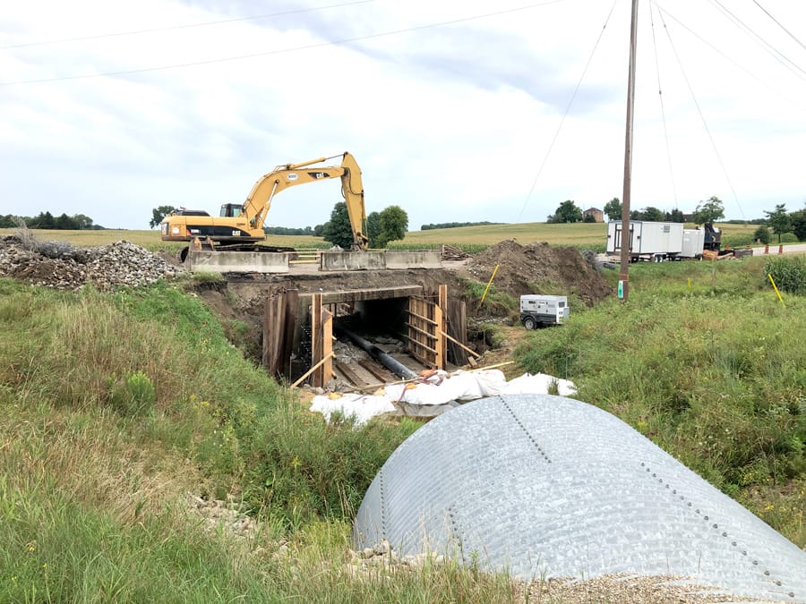 Construction continues on Wellington Road 5 in Minto post image