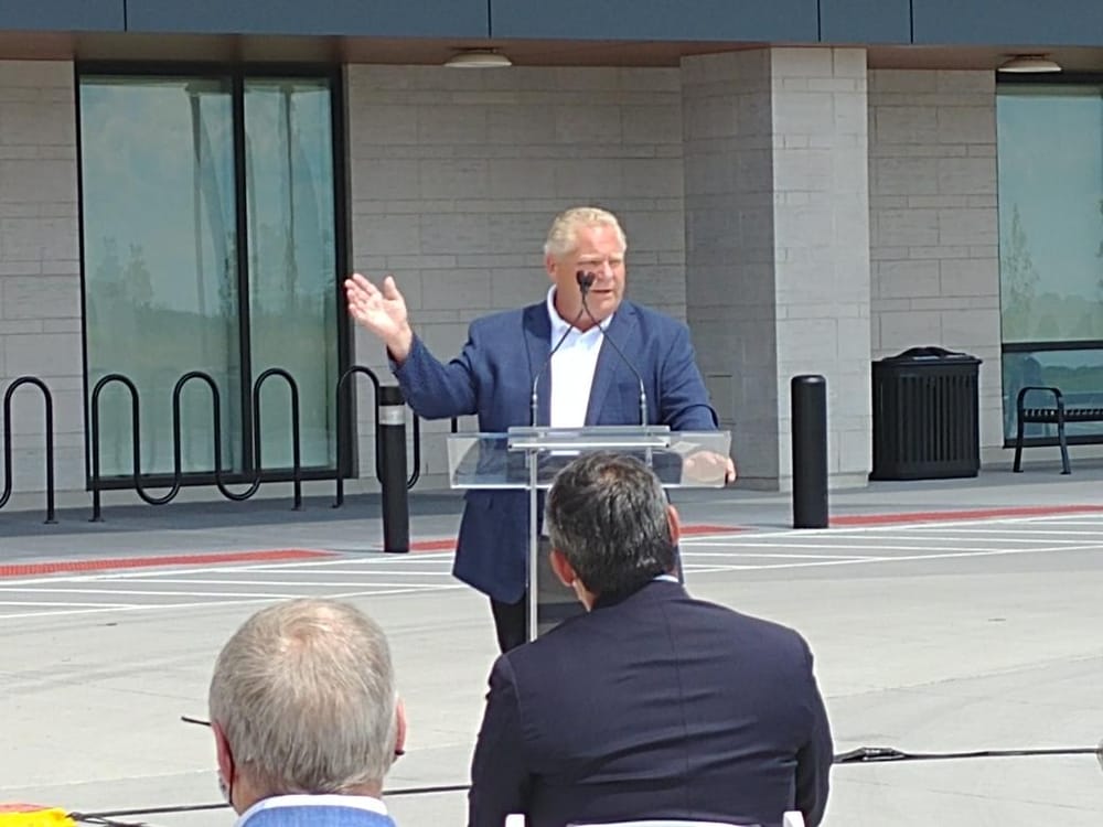 Official ribbon cutting ceremony for new Groves Hospital included Premier Doug Ford post image