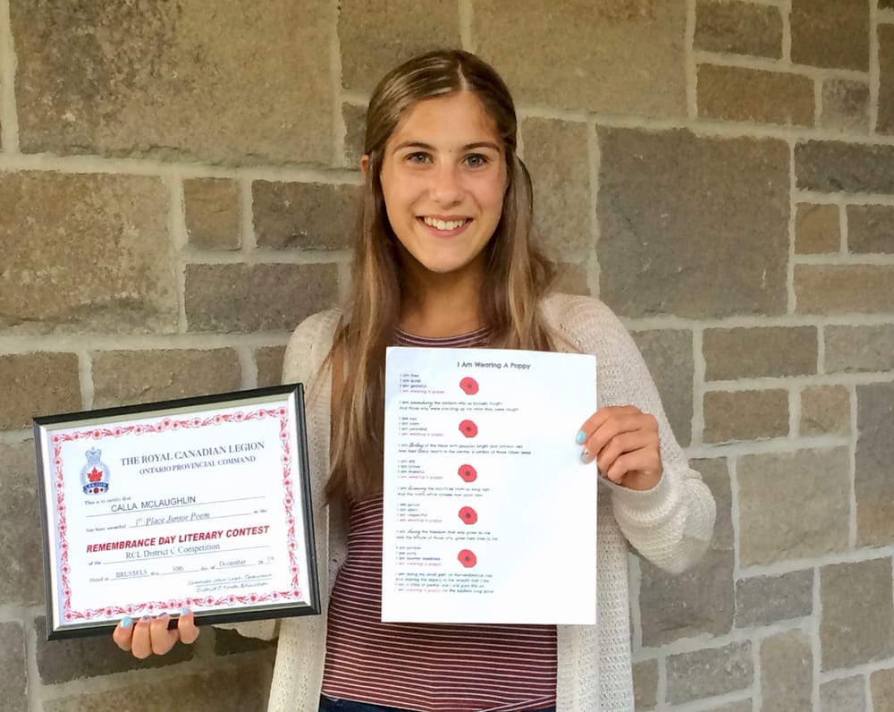 Local youths advance to district level in annual Legion competition post image