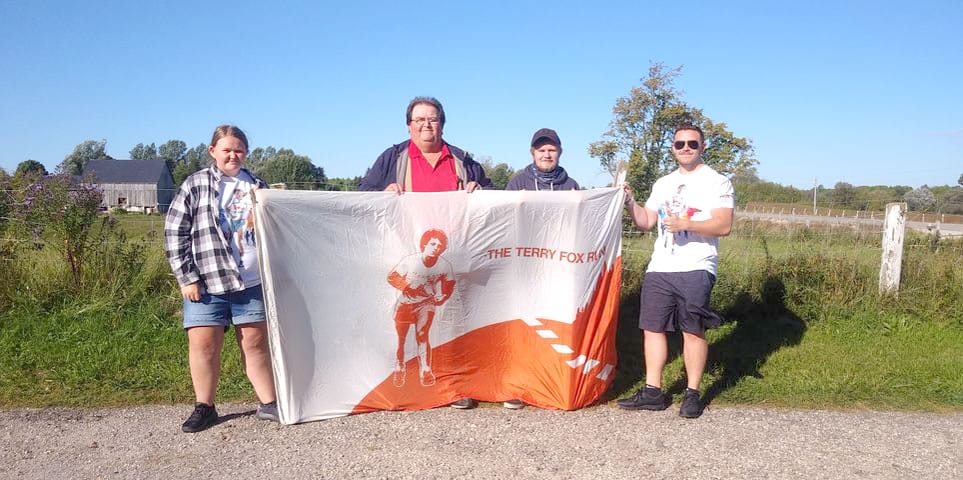 Mount Forest family takes part in annual Terry Fox Run post image