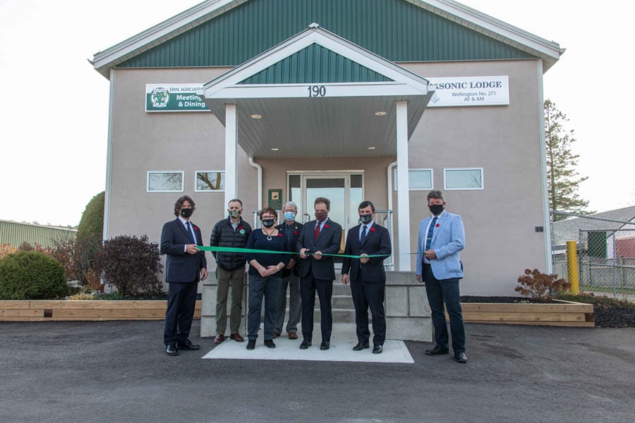 Erin Ag Society celebrates new building renovations with ribbon cutting post image