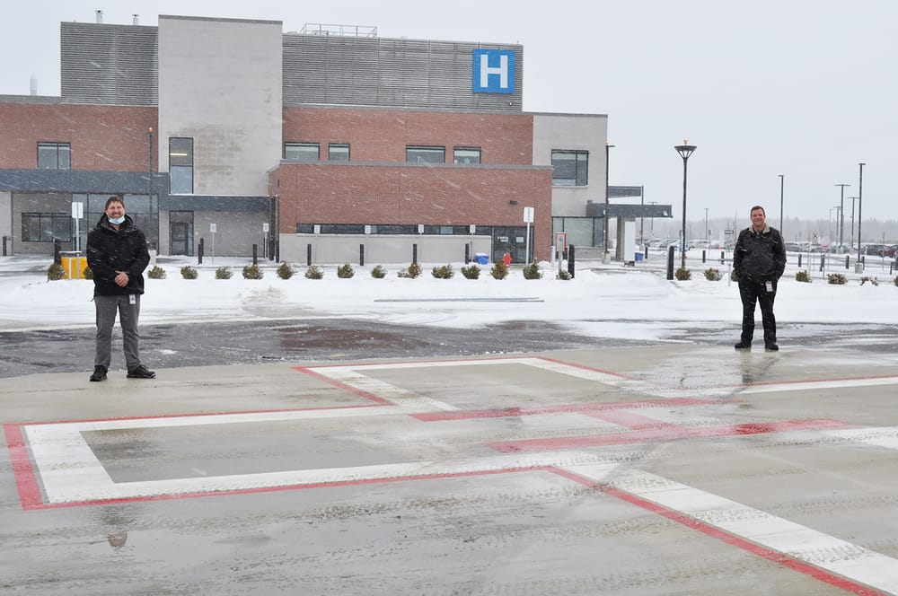 New helipad opens at Groves Memorial Community Hospital post image