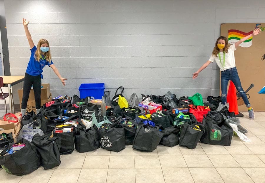 Elora Public School families donate items to Centre Wellington Food Bank post image