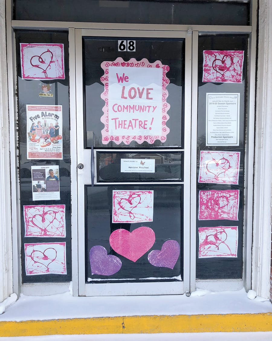 Preschoolers show support for the arts with artwork of their own post image