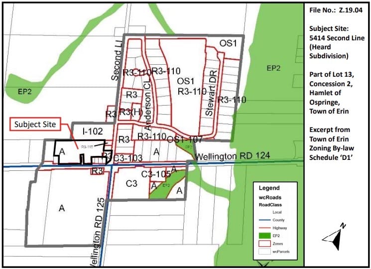 Councillor concerned about stormwater management for proposed Ospringe subdivision post image