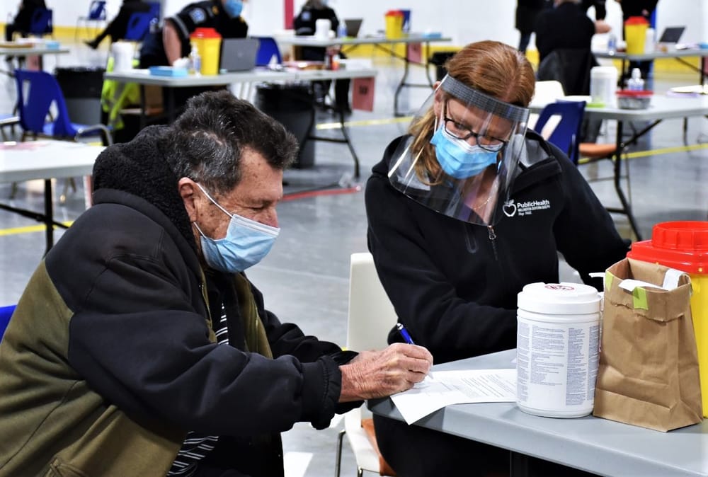 WDGPH unveils region's first mass vaccination centre in Fergus post image