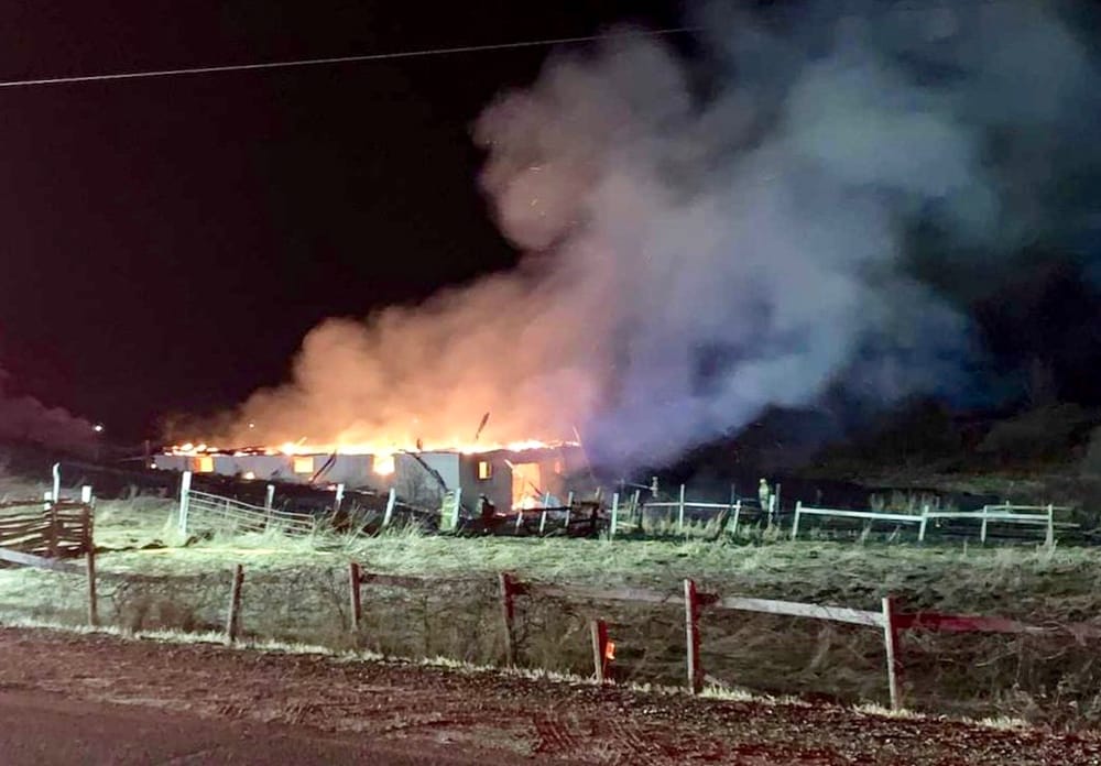 'Old barn' destroyed but no livestock lost, no one injured in Erin fire post image