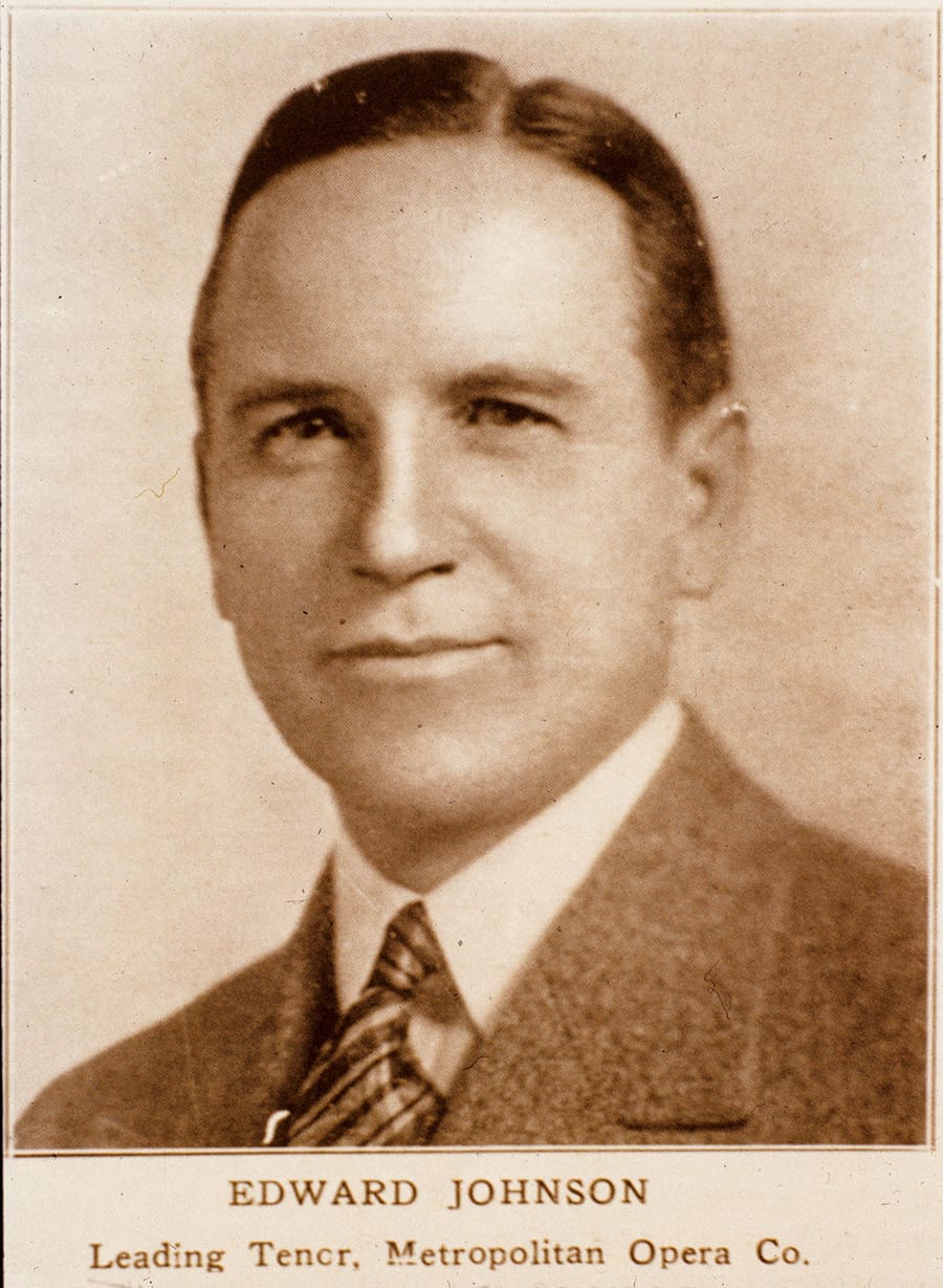 Despite fame, Edward Johnson remembered hometown post image