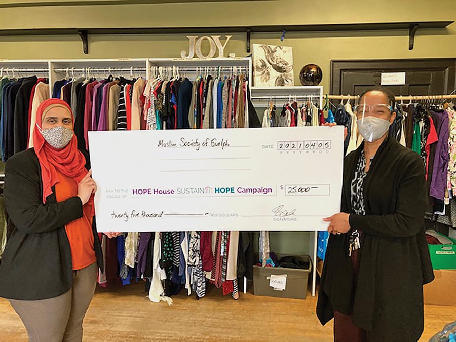 Muslim Society of Guelph pledges $25,000 gift to HOPE House Capital Campaign post image