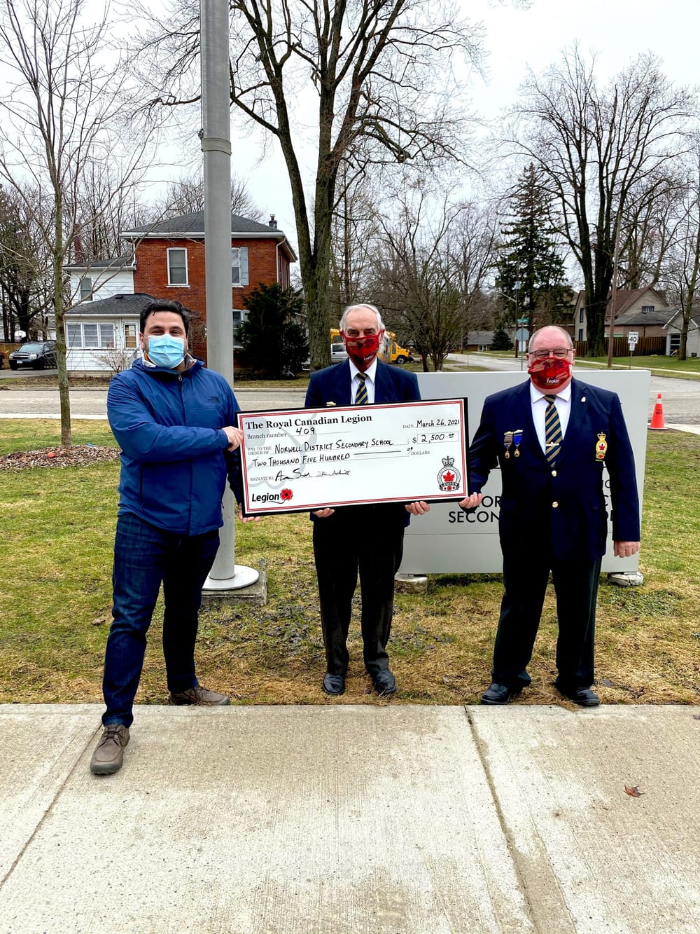 Palmerston Legion donates $34,500 to local organizations post image