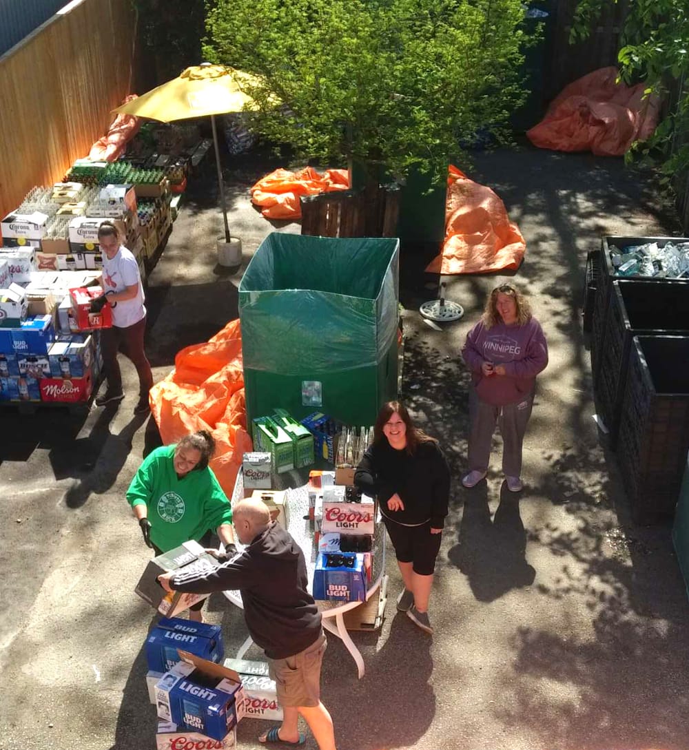 Legion holding contactless bottle drive post image