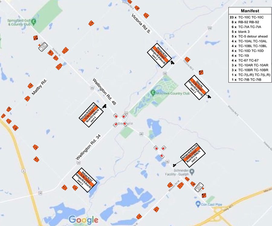 Road closures planned through Aberfoyle June 4 and 5 post image