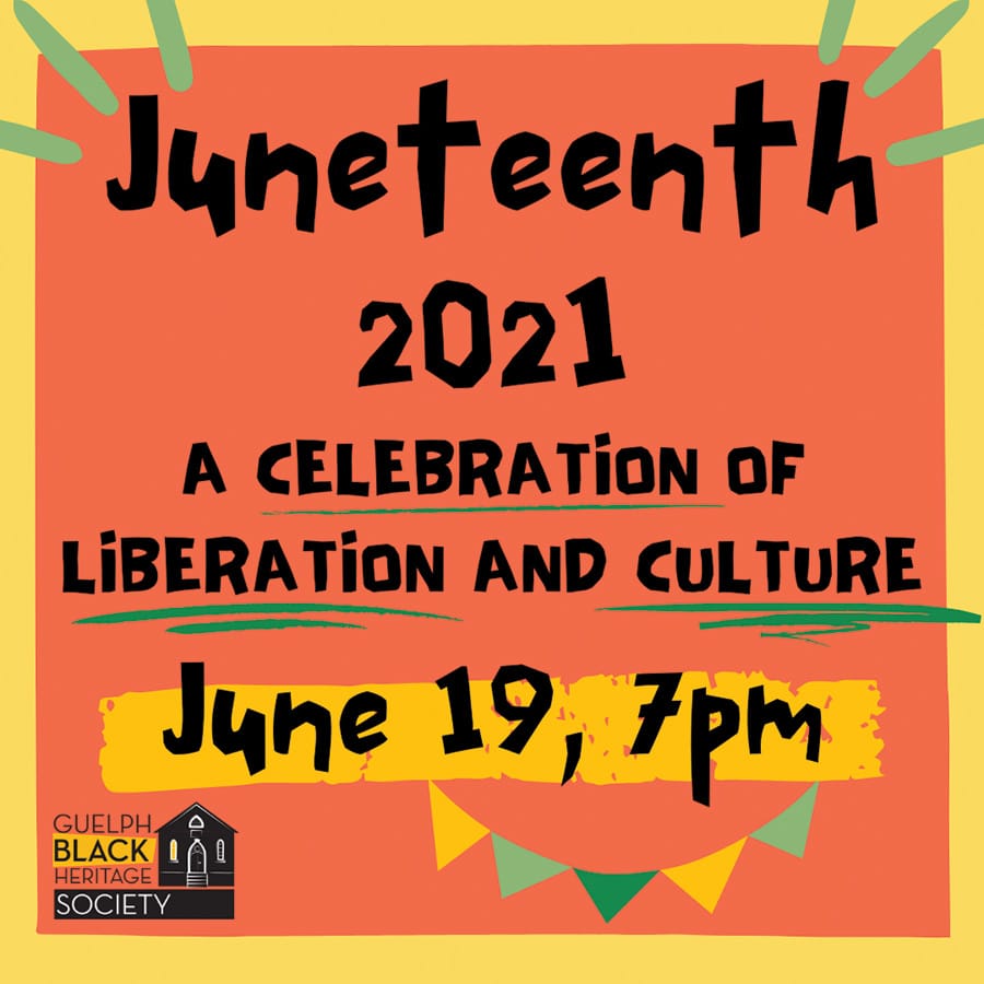 Guelph Black Heritage Society hosting Juneteenth celebration post image