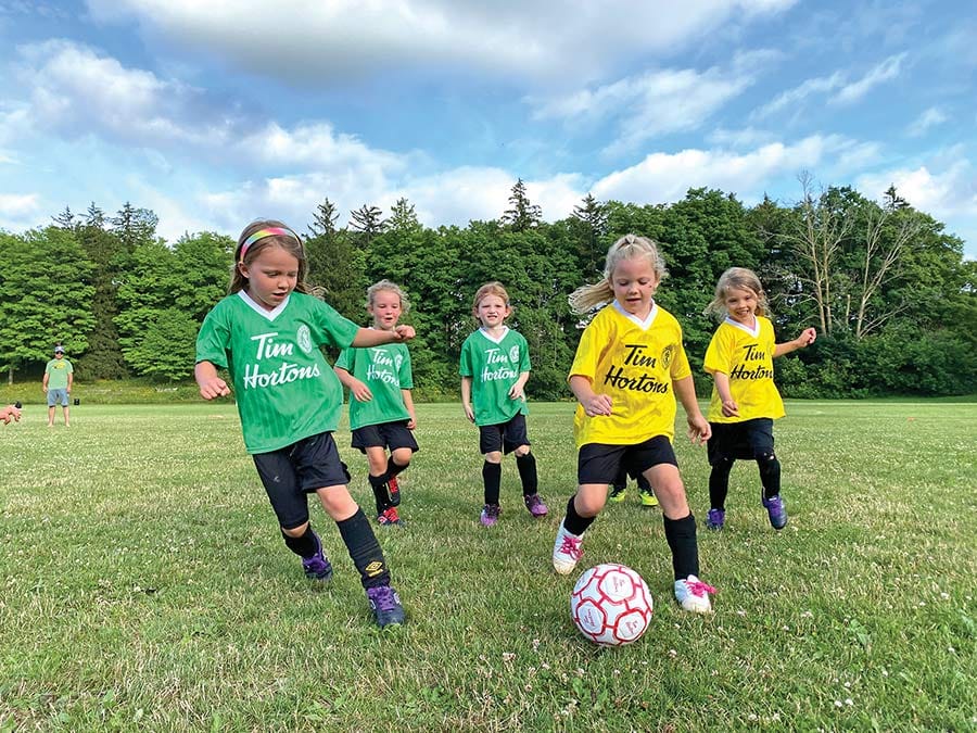 The Fergus/Elora District Soccer Club has returned to play post image