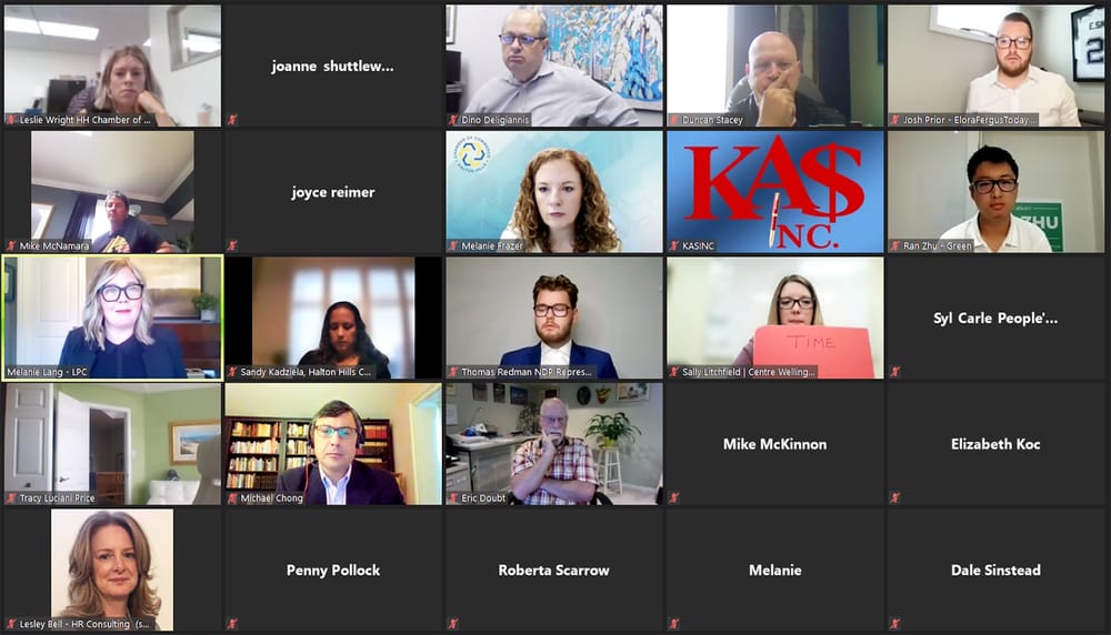 Wellington-Halton Hills candidates talk business recovery, climate change, internet post image