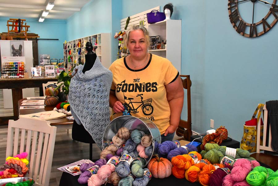 Trunk show displayed hand-made goods in Fergus post image