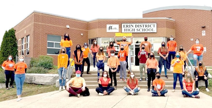 EDHS students thankful for opportunity to participate in Orange Shirt Day post image