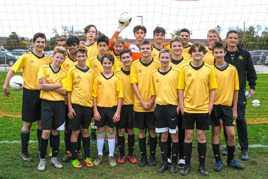 CWDHS junior boys soccer team end great season post image