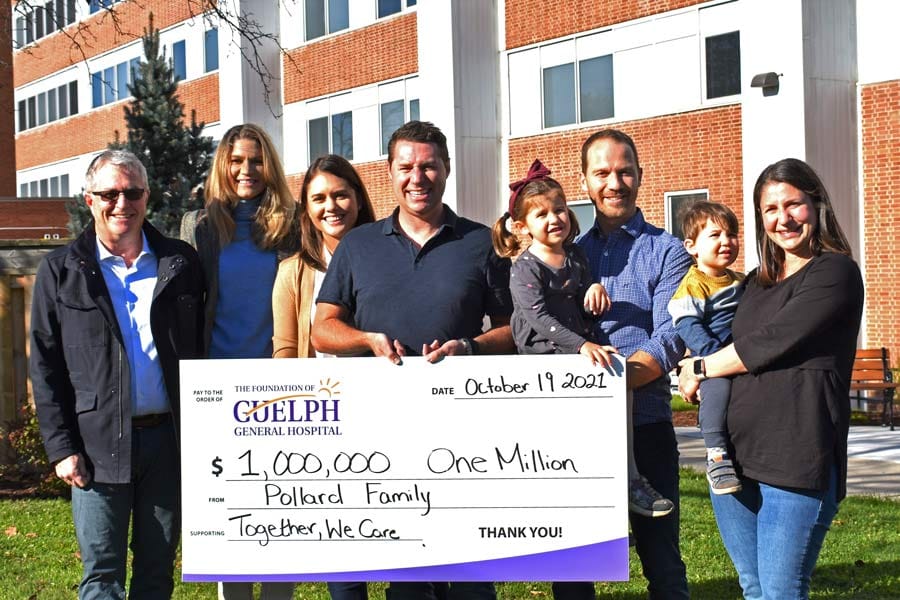 Pollard family donates $1 million to Guelph General Hospital post image