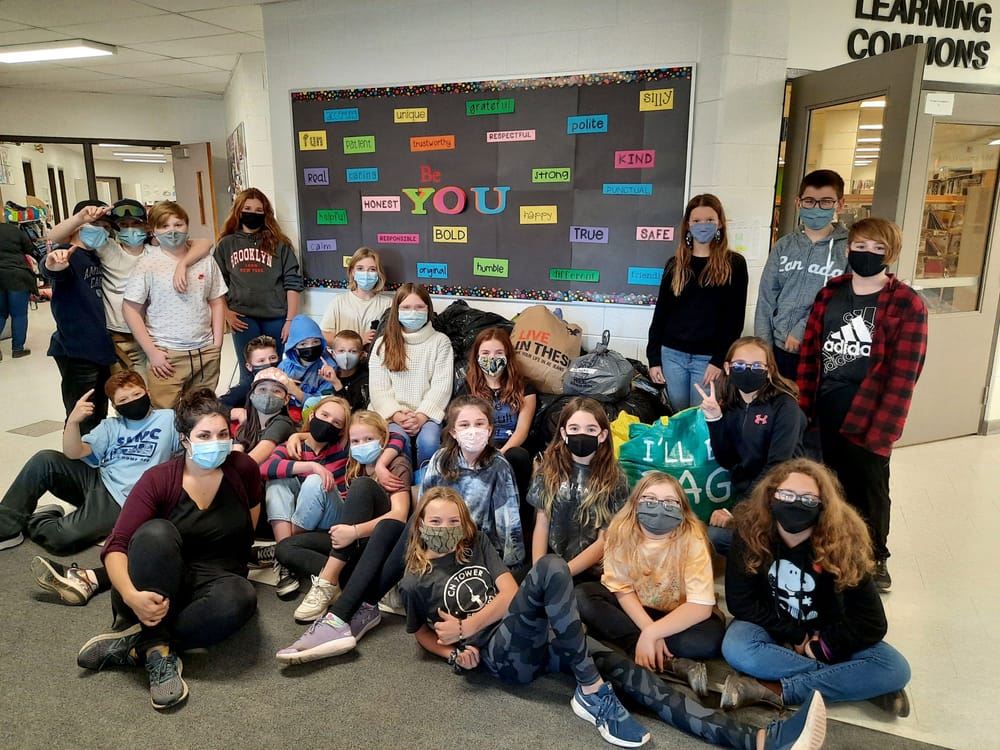 Local class launches donation drive to give back to community post image