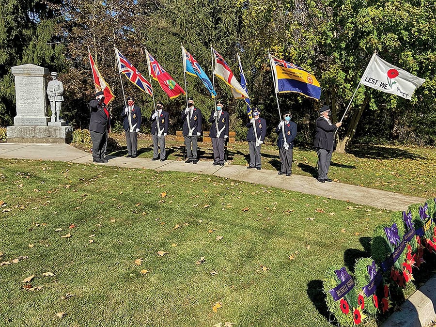 Remembrance ceremony held at Belwood Cenotaph post image