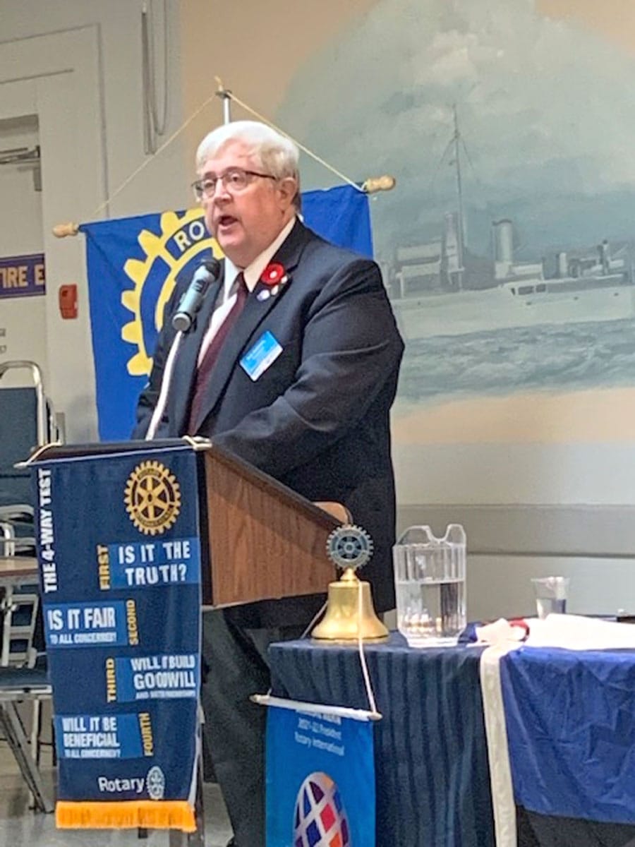 The Rotary Club of Fergus held a Remembrance event post image