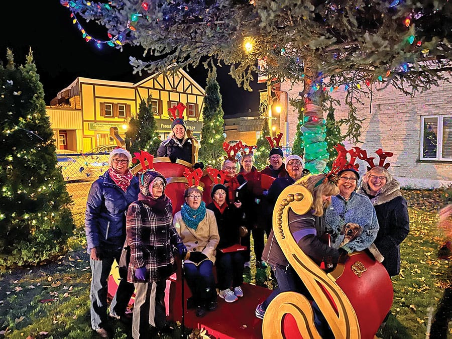 Tree lighting a festive occasion post image