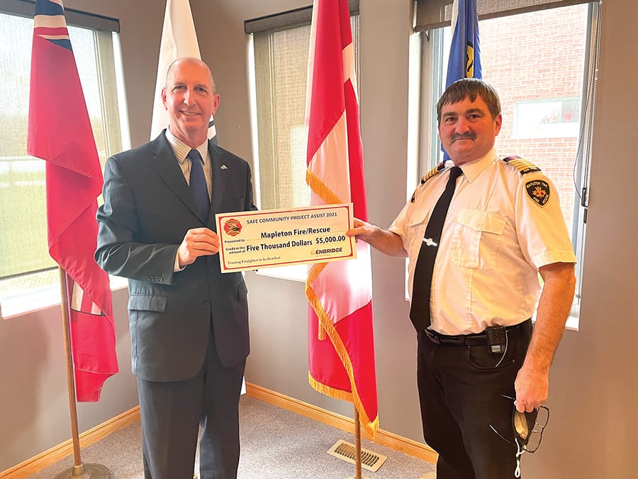 Mapleton received funds through Safe Community Project Assist Program post image