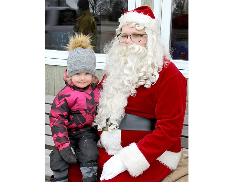 Gramma Jo's restaurant hosted a Santa breakfast post image