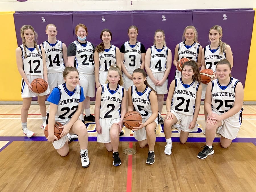 Wellington Heights Wolverines girls basketball teams make District 4 playoffs post image
