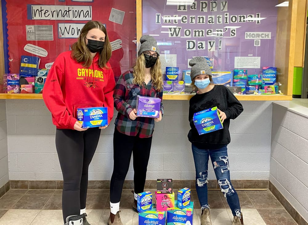 Elora Public School students making an impact on period poverty through ‘1 Box’ initiative post image