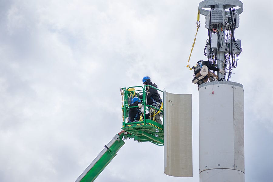 New communications tower erected in Fergus post image