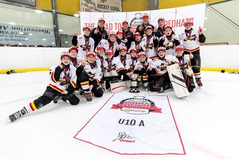 Centre Wellington Fusion U10A team wins OMHA championship post image