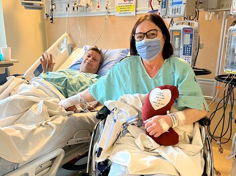 Couple encouraging organ donation after wife donates kidney to husband post image