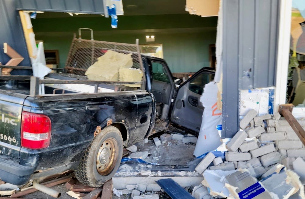 Driver injured after vehicle crashes into restaurant post image