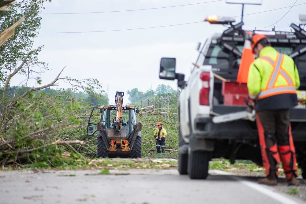 Weather damage impacts region post image
