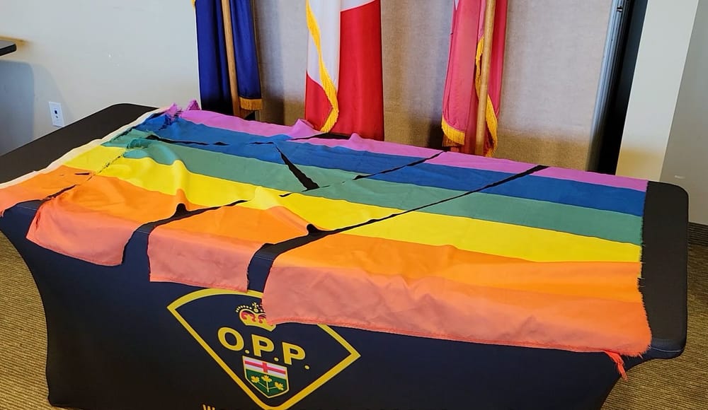 OPP investigating after Pride decorations targeted by vandals post image