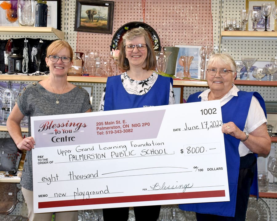 Blessings Thrift and Gift donates to Palmerston Public School playground post image