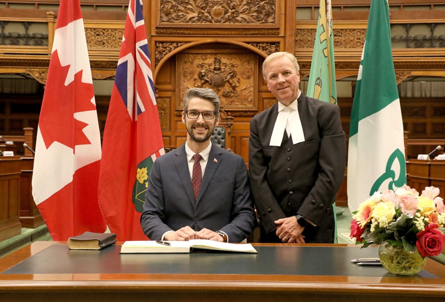 MPP Matthew Rae sworn in June 23 post image