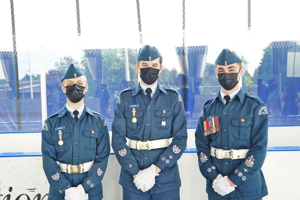 Air Cadet squadron holds 80th annual ceremonial review post image