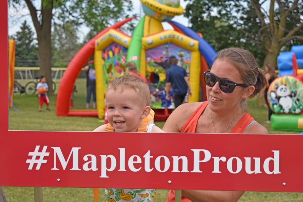 Canada Day festivities were held in Mapleton post image