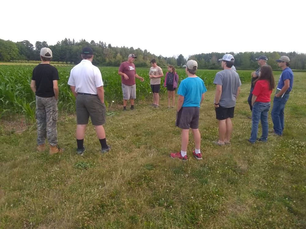 West Luther 4-H learn about agricultural research at various venues post image