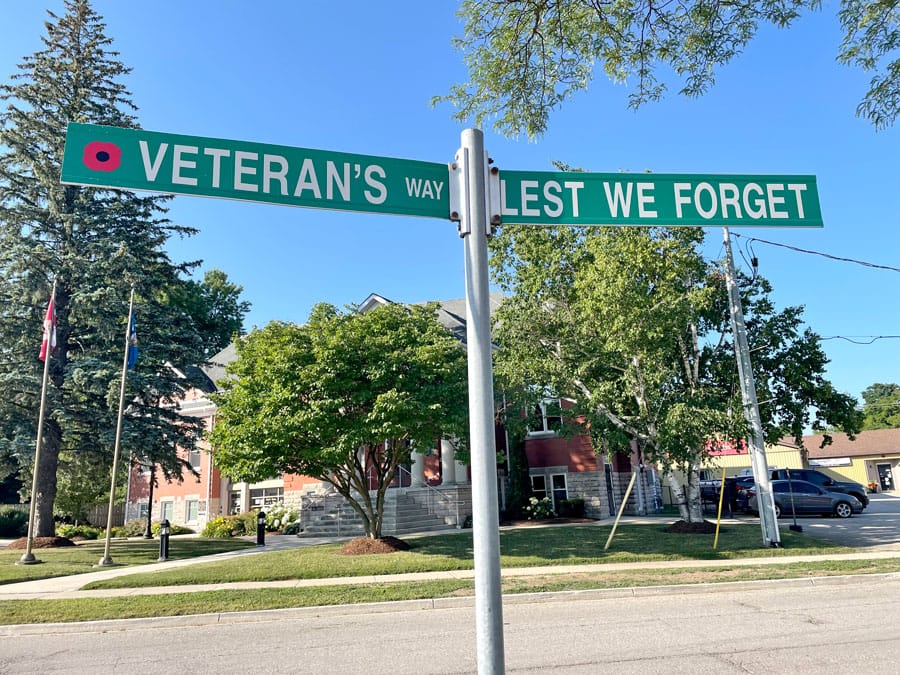 New Harriston streets to be named for veterans Gerry Bean, Harvey Thackeray post image