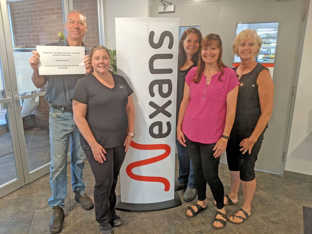 Nexans Fergus hosted staff barbecues in support of CW Food Bank post image