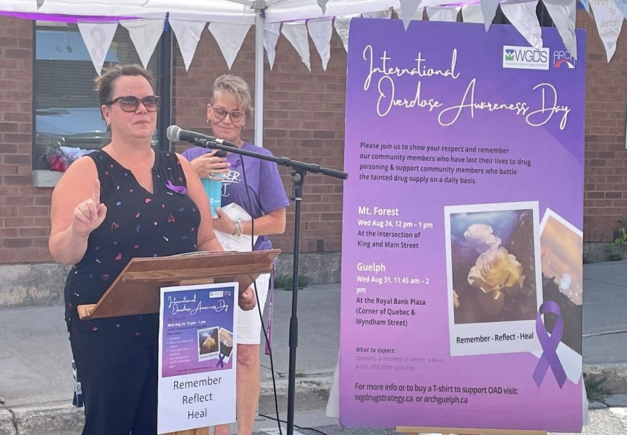 Stop the Stigma message of overdose awareness event post image