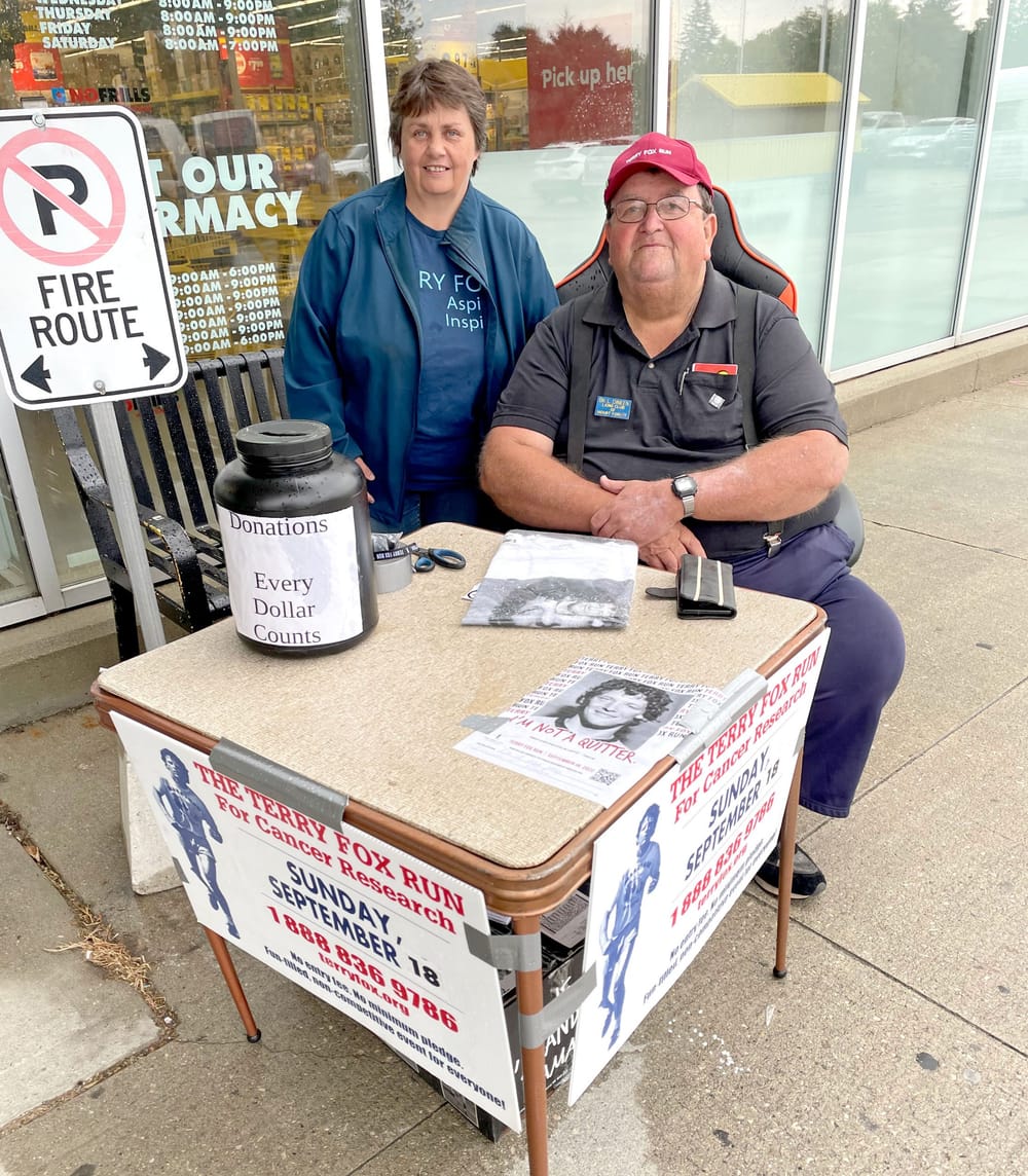 Terry Fox "do-it-your-own-way" event held in Mount Forest post image