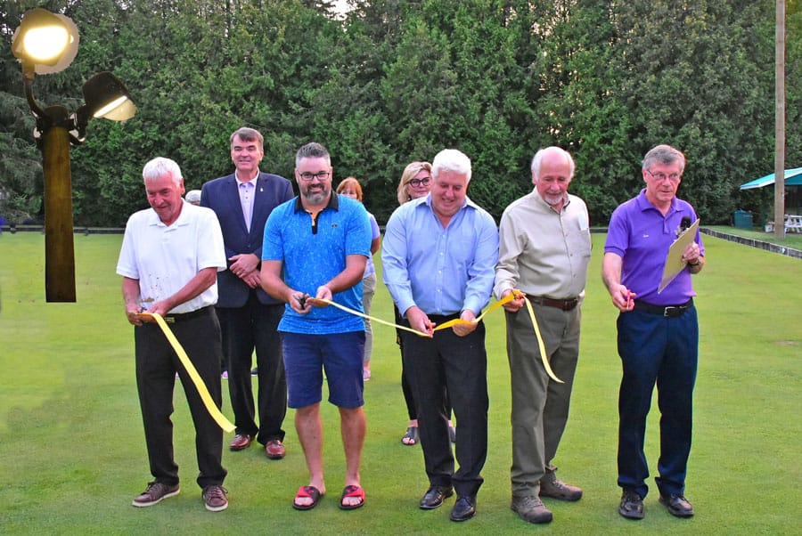 Lawn bowling club gets new lighting post image