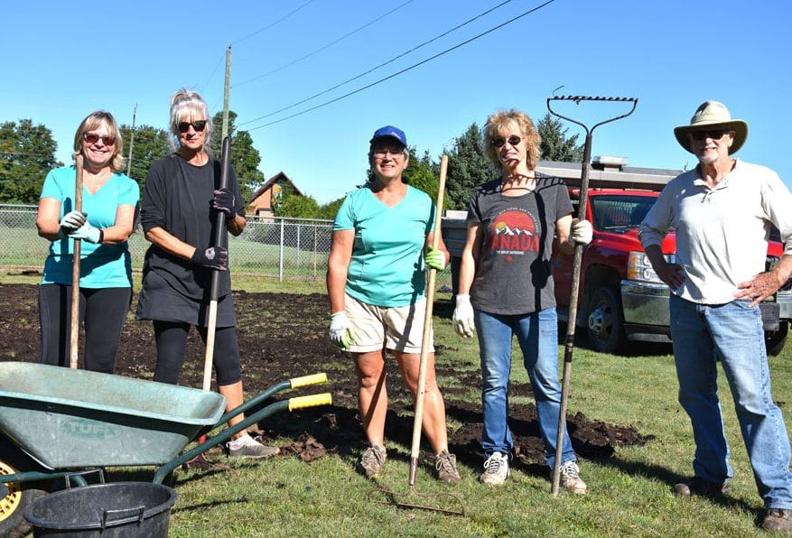 First community garden on township land being installed at sportsplex post image