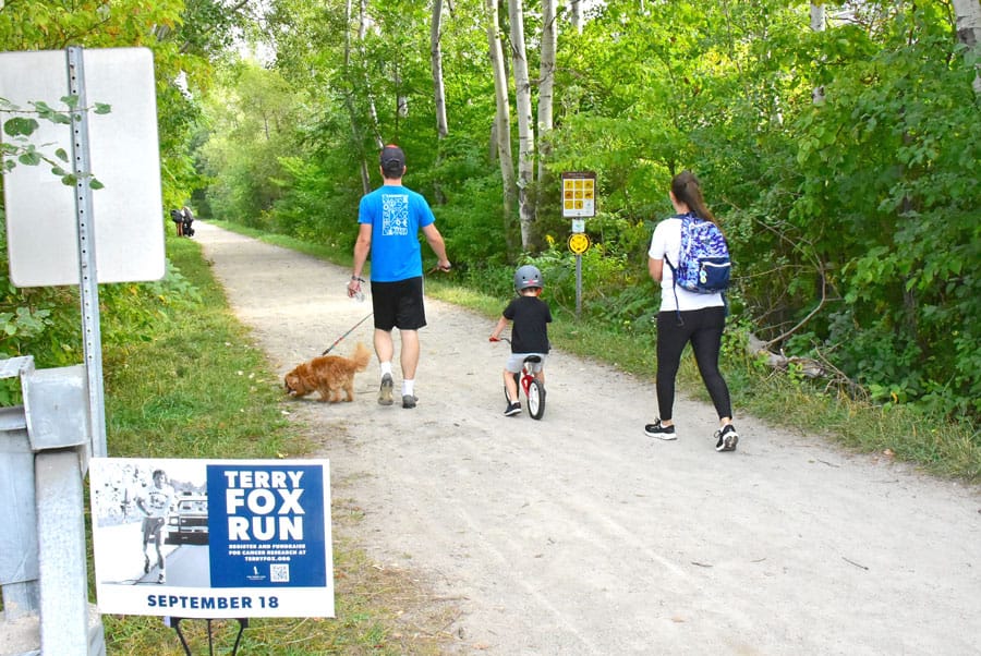 Terry Fox Run in Fergus took participants along Elora Cataract Trail post image