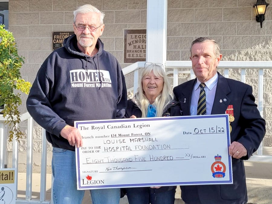 Donation supports CKNX Health Care Heroes Radiothon post image